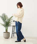 【C-FORT POINT/フォートポイント】フリンジニットプルオーバー