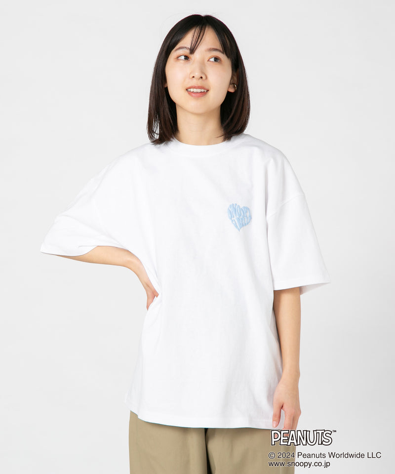 【2024新規】PEANUTS ピーナッツ オリジナルデザイン Tシャツ スヌーピー オラフ ベル ドロップショルダー ビッグシルエット ユニセックス