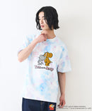 新柄追加！！【TOM AND JERRY/トムとジェリー】オリジナルデザイン 刺繍 Tシャツ ジェリー タフィー ドロップショルダー ビッグシルエット ユニセックス キャラクター