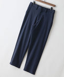 【BLUE STANDARD/ブルースタンダード】快適スーパーストレッチパンツ すっきりテーパード 遮熱 UVカット 冷感 軽量 イージーケア 毛玉レス ネイビー ❘ジーンズメイト公式オンラインショップ