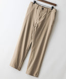 【BLUE STANDARD/ブルースタンダード】快適スーパーストレッチパンツ すっきりテーパード 遮熱 UVカット 冷感 軽量 イージーケア 毛玉レス ベージュ ❘ジーンズメイト公式オンラインショップ