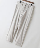 【BLUE STANDARD/ブルースタンダード】快適スーパーストレッチパンツ すっきりテーパード 遮熱 UVカット 冷感 軽量 イージーケア 毛玉レス アイボリー ❘ジーンズメイト公式オンラインショップ