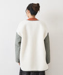 袖切替 ボア ジャケット C-FORT POINT