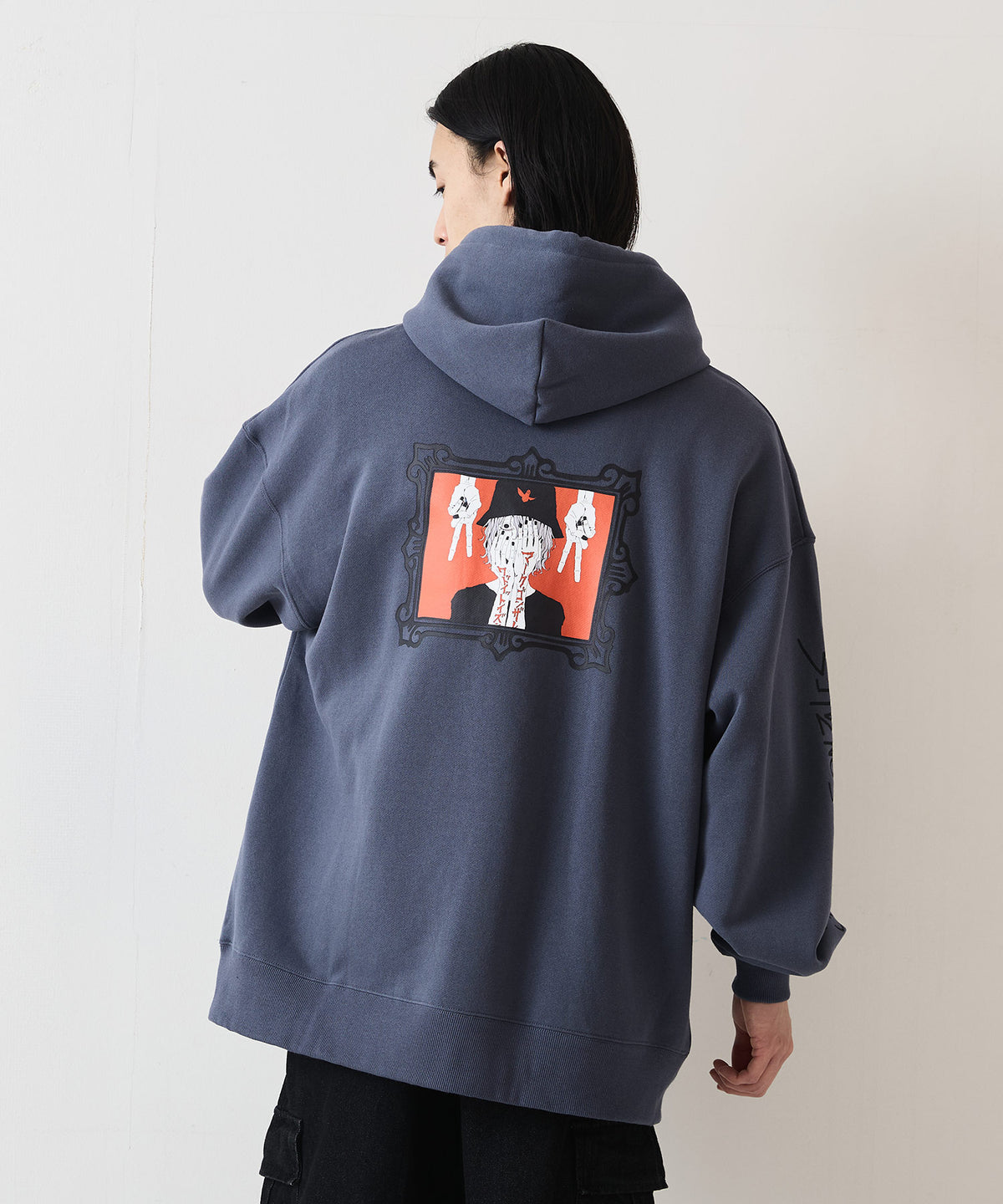 SAKIYAMA コラボ BIG フーデッド パーカー What it isNt ワット