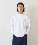 【（What it isNt）ART BY MARKGONZALES / (ワットイットイズント) アートバイマークゴンザレス】 スエードタッチベスト ロンT リアルレイヤード 2枚セット