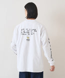 【（What it isNt）ART BY MARKGONZALES / (ワットイットイズント) アートバイマークゴンザレス】 スエードタッチベスト ロンT リアルレイヤード 2枚セット