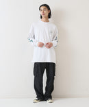 【（What it isNt）ART BY MARKGONZALES / (ワットイットイズント)アートバイマークゴンザレス】 リアル レイヤード ロンT  半袖T ロンT 2枚セット ユニセックス