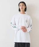 【（What it isNt）ART BY MARKGONZALES / (ワットイットイズント)アートバイマークゴンザレス】 リアル レイヤード ロンT  半袖T ロンT 2枚セット ユニセックス