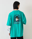 【（What it isNt）ART BY MARKGONZALES / (ワットイットイズント)アートバイマークゴンザレス】 リアル レイヤード ロンT  半袖T ロンT 2枚セット ユニセックス