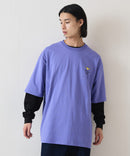 【（What it isNt）ART BY MARKGONZALES / (ワットイットイズント)アートバイマークゴンザレス】 リアル レイヤード ロンT  半袖T ロンT 2枚セット ユニセックス