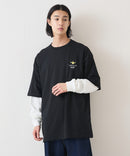 【（What it isNt）ART BY MARKGONZALES / (ワットイットイズント)アートバイマークゴンザレス】 リアル レイヤード ロンT  半袖T ロンT 2枚セット ユニセックス