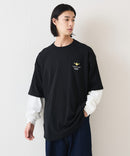 【（What it isNt）ART BY MARKGONZALES / (ワットイットイズント)アートバイマークゴンザレス】 リアル レイヤード ロンT  半袖T ロンT 2枚セット ユニセックス