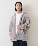 （What it isNt）ART BY MARKGONZALES / (ワットイットイズント) アートバイマークゴンザレス シャギーボアフルジップパーカー  ユニセックス