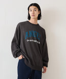 （What it isNt）ART BY MARKGONZALES / (ワットイットイズント) アートバイマークゴンザレス シャギーダブルジャガード クルーネックセーター  ユニセックス