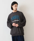 （What it isNt）ART BY MARKGONZALES / (ワットイットイズント) アートバイマークゴンザレス シャギーダブルジャガード クルーネックセーター  ユニセックス