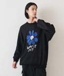 （What it isNt）ART BY MARKGONZALES / (ワットイットイズント) アートバイマークゴンザレス シャギーダブルジャガード クルーネックセーター  ユニセックス