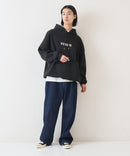 【VISION STREET WEAR/ヴィジョンストリートウェア】GHOST SKATER PARKA/オーバーサイズ 裏起毛 バックプリント ロゴ ワンポイント スウェット パーカー フーディー/レディース メンズ zo