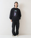 703号室 コラボ BIG トレーナー What it isNt ワットイットイズント マーク ゴンザレス 佐藤塩