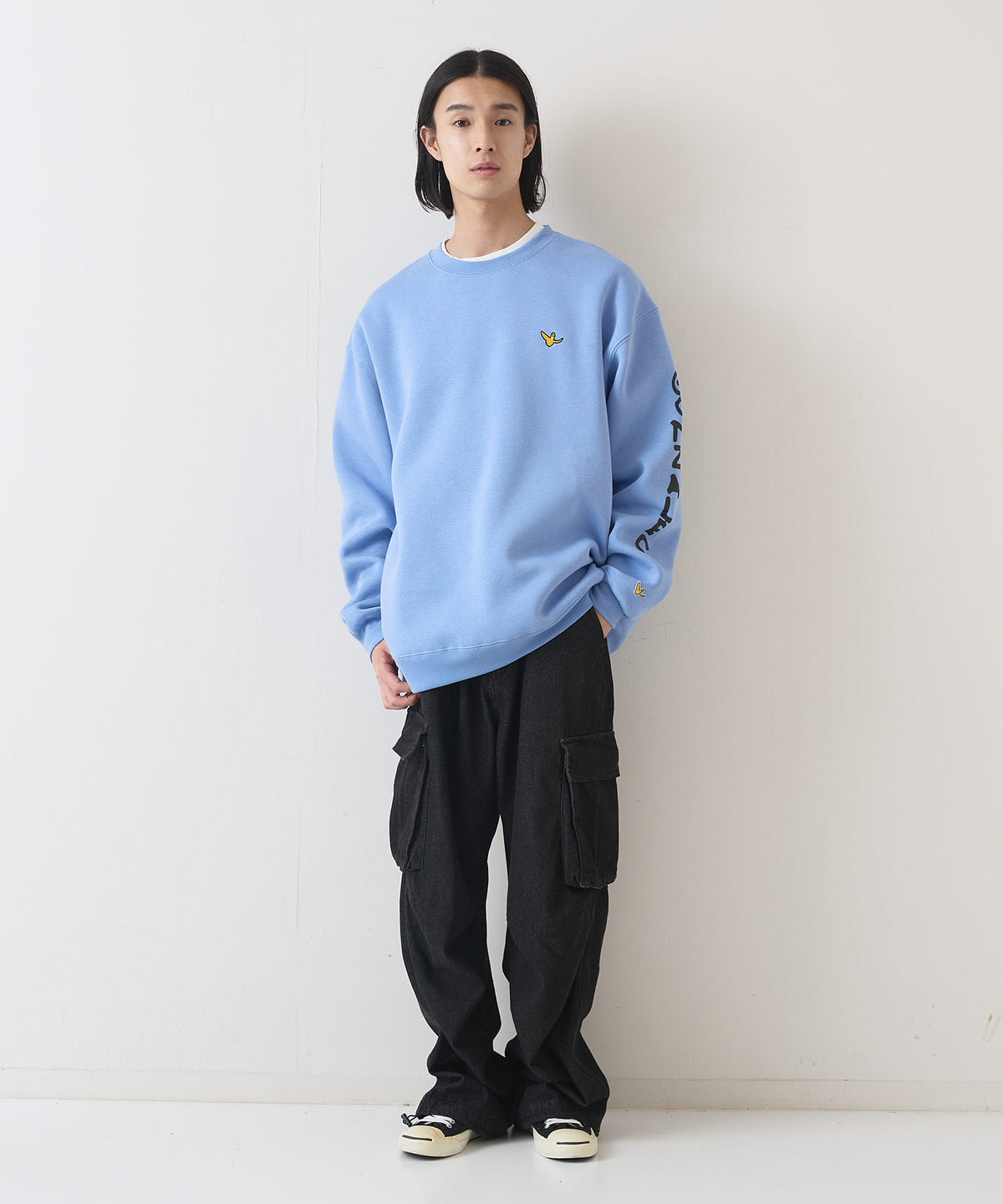 グッドウェア Tシャツ 7分袖 2W7-0505 フットボールBIG TEE