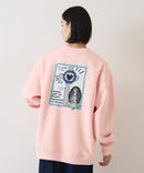 （What it isNt）ART BY MARKGONZALES / (ワットイットイズント) アートバイマークゴンザレス リラックスフィット　バックプリント 裏起毛 クルーネックトレーナー  ユニセックス