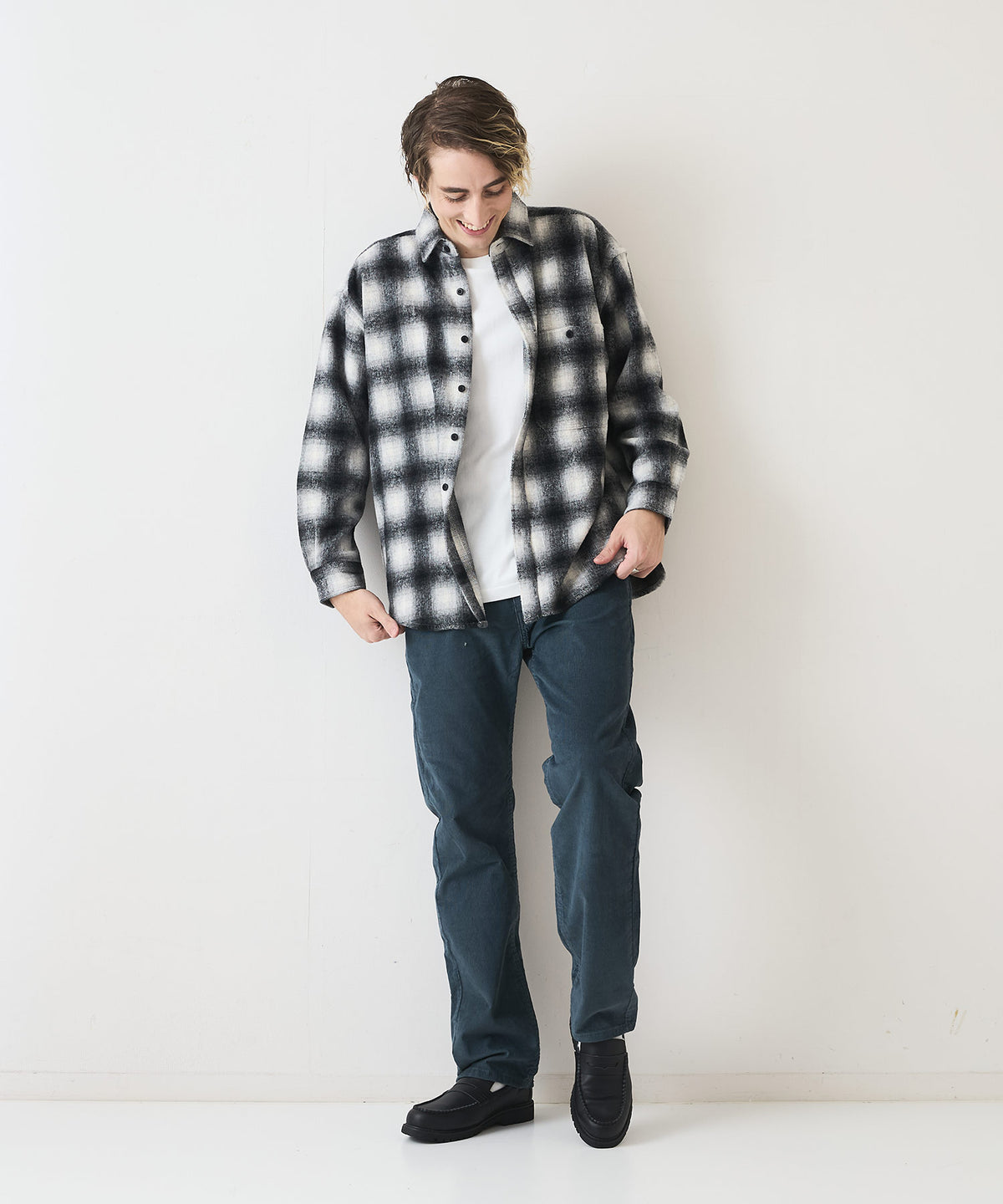 ゆういちです　ウールチェック ジャケット オンブレ Lサイズ 241118_model_3500_1200x.jpg?v=