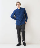 吸水速乾 イージーケア ピンポイント 消臭 アルティマニット シャツ  BLUE STANDARD ブルースタンダード