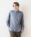 吸水速乾 イージーケア ピンポイント 消臭 アルティマニット シャツ  BLUE STANDARD ブルースタンダード