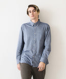 吸水速乾 イージーケア ピンポイント 消臭 アルティマニット シャツ  BLUE STANDARD ブルースタンダード