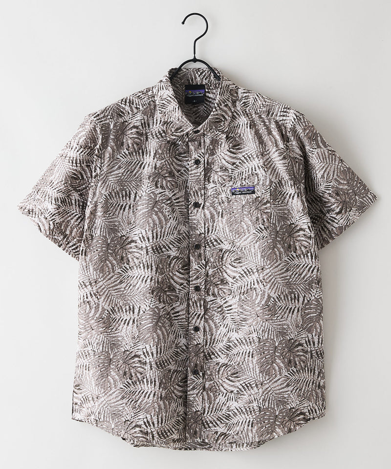 ライトリップル 総柄シャツ RAGGED MOUNTAIN