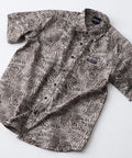 ライトリップル 総柄シャツ RAGGED MOUNTAIN