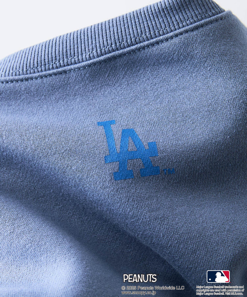 【PEANUTS×MLB】オリジナルデザイン KIDS裏起毛トレーナー キッズサイズ ヤンキース ドジャース カブス キャラクター