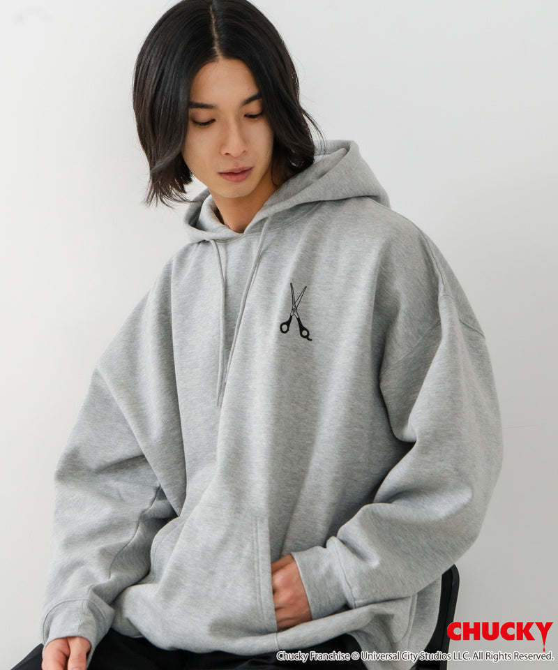 【CHUCKY/チャッキー】オリジナルデザイン 裏起毛パーカー フーディー CHUCKY チャッキー ティファニー