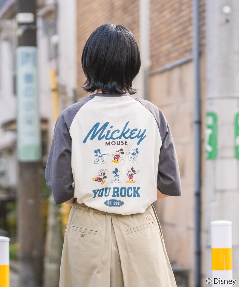 DISNEY/ディズニー】ラグラン7分袖Tシャツ