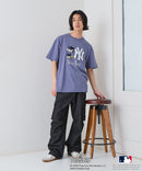 【PEANUTS×MLB】オリジナルデザインTシャツ 刺繍 ドロップショルダー ユニセックス