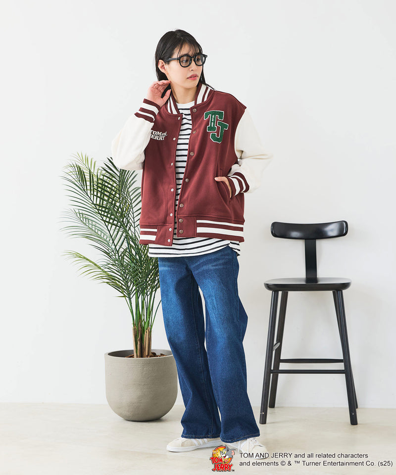 【TOM&JERRY/トムとジェリー】フリースボンディングスタジャン