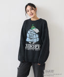 【SEQUENZ/シークエンズ】TP C/N KNIT/スヌーピー ニット クルーネック ワイドシルエット ジャガード