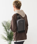 【BLUE STANDARD/ブルースタンダード】切り替え フェイクレザー ボディーバッグ