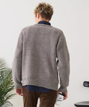 【BLUE STANDARD/ブルースタンダード】モールジャガードニット セーター アニマル 冬服 防寒 暖服