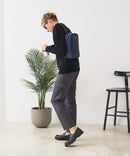 【BLUE STANDARD/ブルースタンダード】切り替え フェイクレザー ボディーバッグ