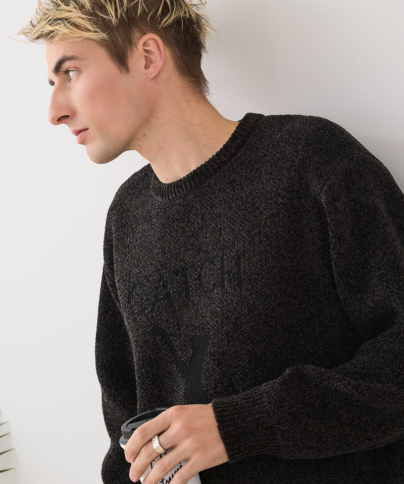 【BLUE STANDARD/ブルースタンダード】モールジャガードニット セーター アニマル 冬服 防寒 暖服