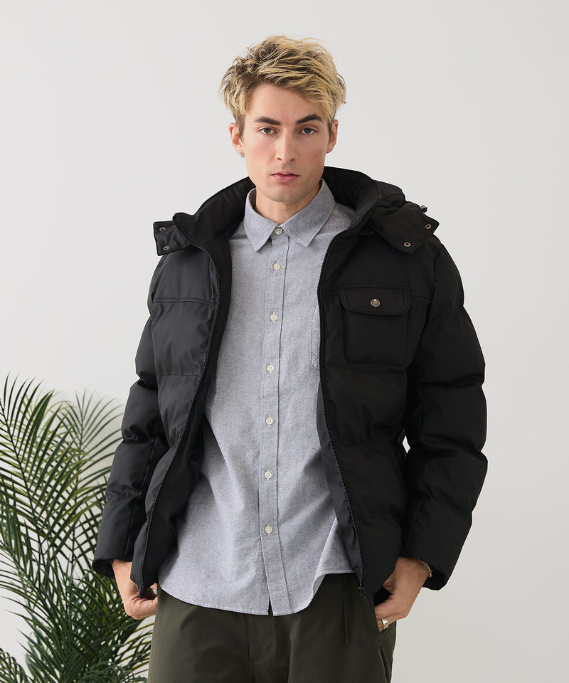 【Blue Standard/ブルースタンダード】PUコーティング 中綿ブルゾン