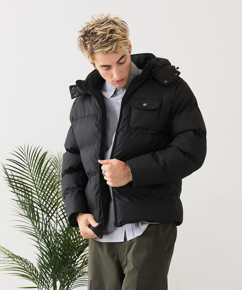 【Blue Standard/ブルースタンダード】PUコーティング 中綿ブルゾン