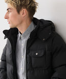 【Blue Standard/ブルースタンダード】PUコーティング 中綿ブルゾン