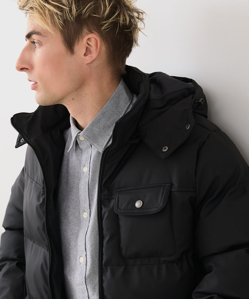 【Blue Standard/ブルースタンダード】PUコーティング 中綿ブルゾン