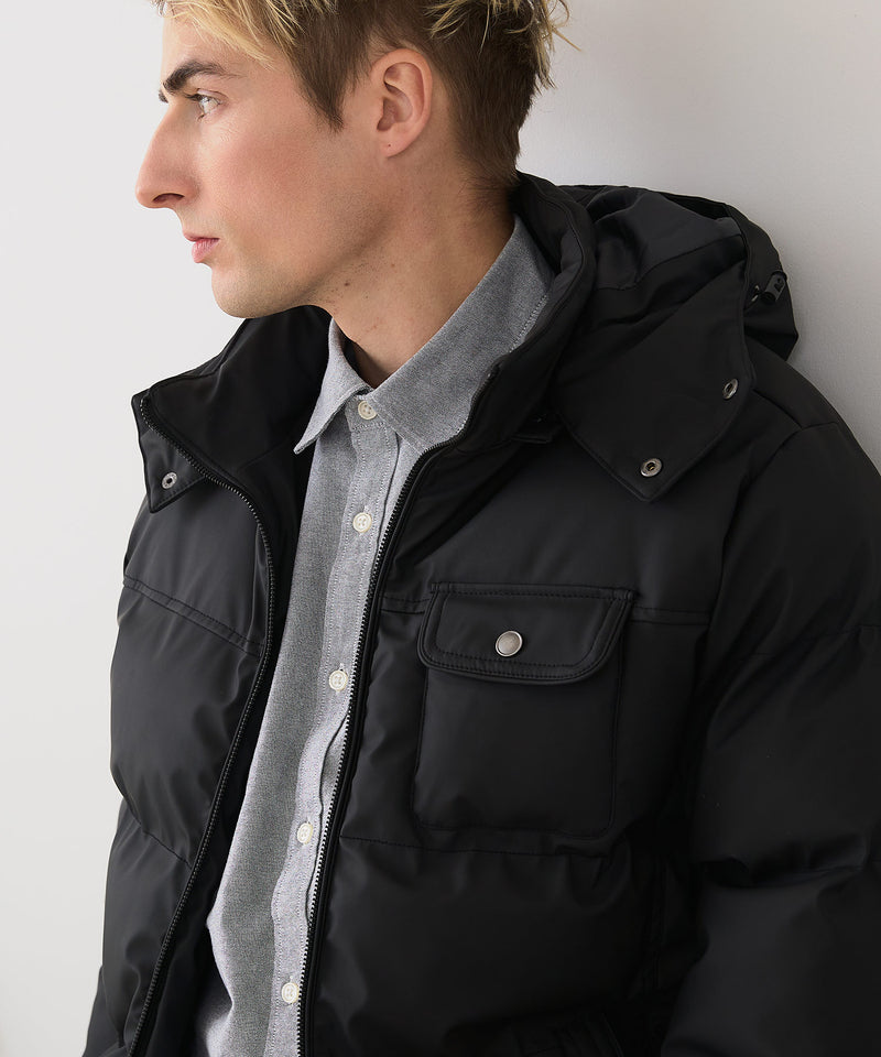 【Blue Standard/ブルースタンダード】PUコーティング 中綿ブルゾン