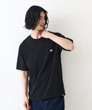 Dickies / ディッキーズ コットン100％ ワンポイント ミニロゴワッペン Tシャツ DICKIES