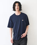 Dickies / ディッキーズ コットン100％ ワンポイント ミニロゴワッペン Tシャツ DICKIES