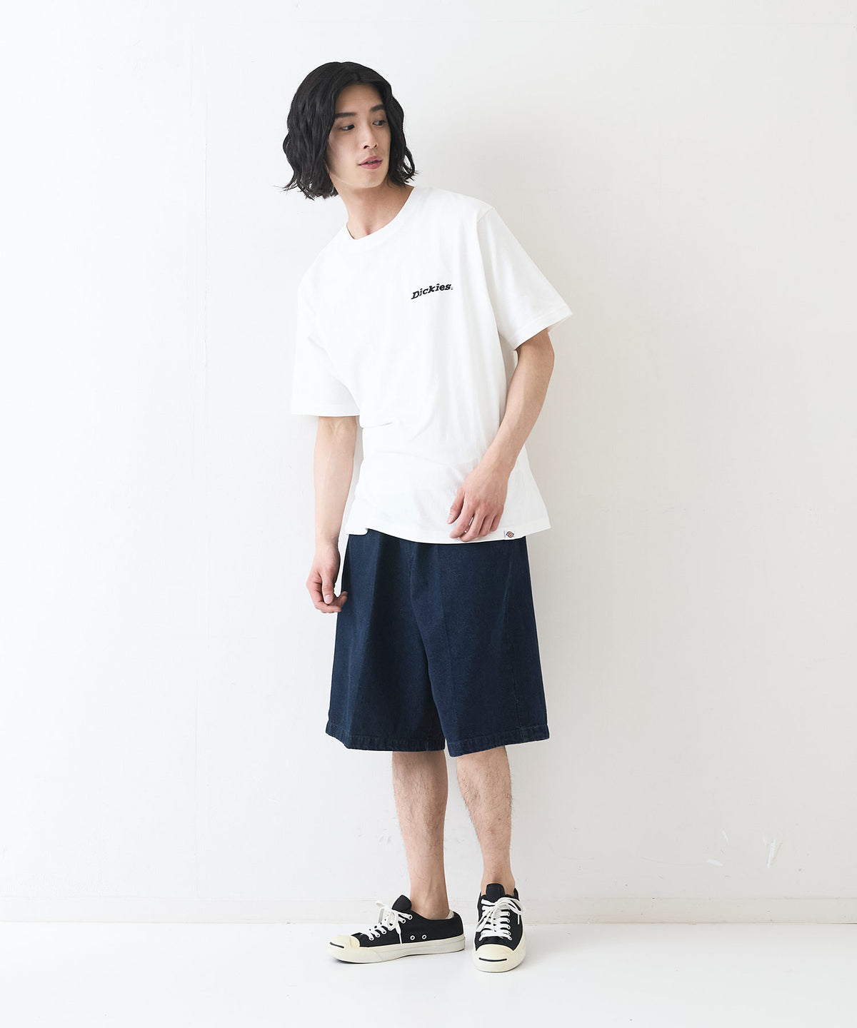 TCツイル デニム ハーフパンツ Dickies ディッキーズ
