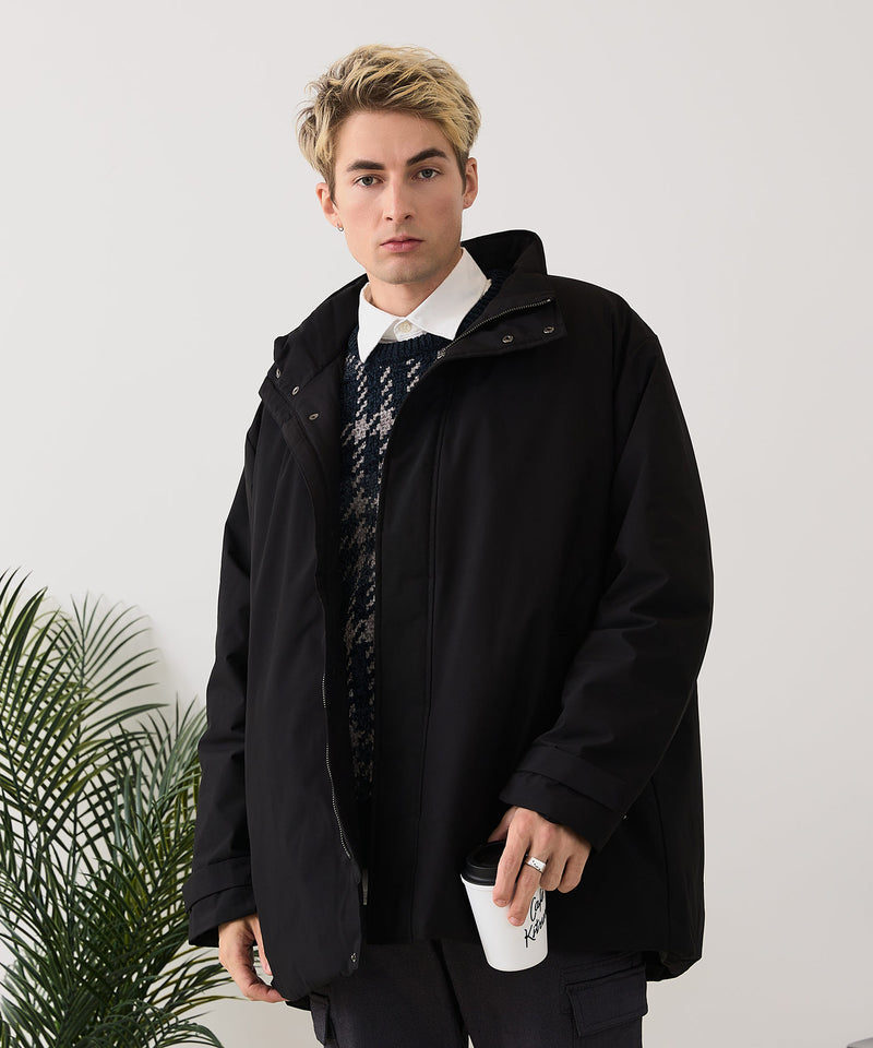 【BLUE STANDARD/ブルースタンダード】撥水防風 中綿コート 防寒 軽量 ビジカジ ビズ