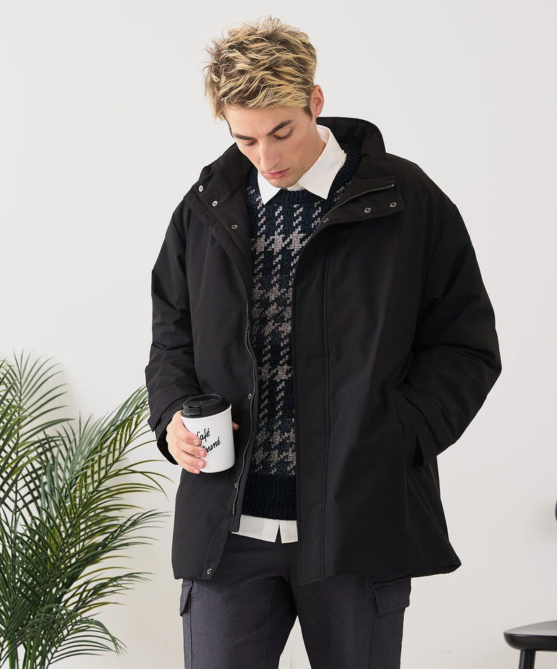 【BLUE STANDARD/ブルースタンダード】撥水防風 中綿コート 防寒 軽量 ビジカジ ビズ